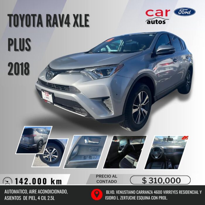 TOYOTA RAV4 XLE PLUS 2018 Imagen de la galería