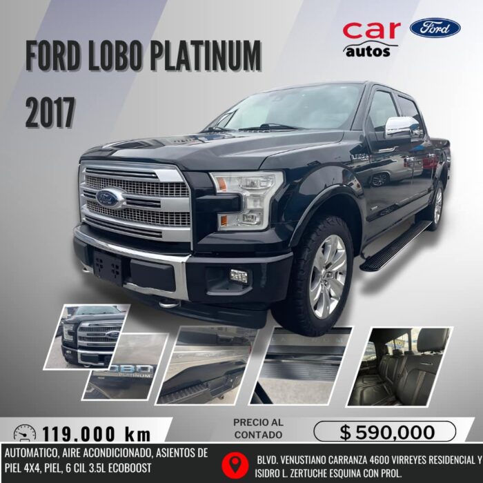 FORD LOBO PLATINUM 2017 Imagen de la galería