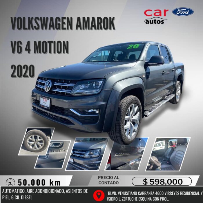 VOLKSWAGEN AMAROK V6 4 MOTION 2020 Imagen de la galería