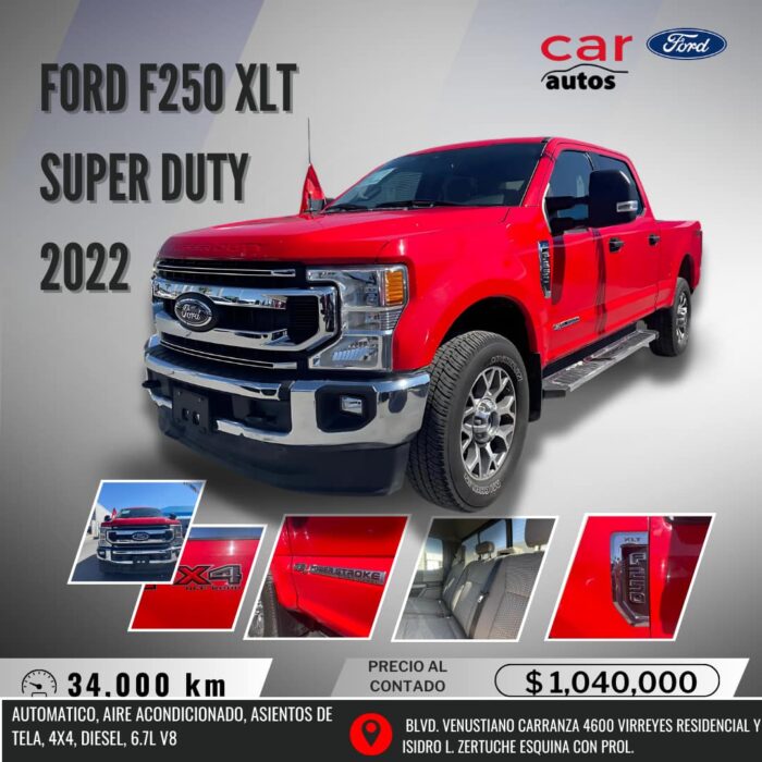 FORD F-250 XLT SUPER DUTY 2022 Imagen de la galería