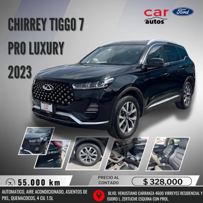 CHYRREY TIGGO 7 PRO LUXURY 2023 Imagen de la galería
