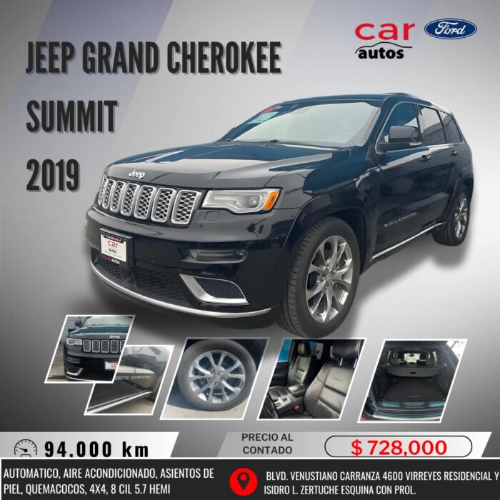 JEEP GRAND CHEROKEE SUMMIT 2019 Imagen de la galería