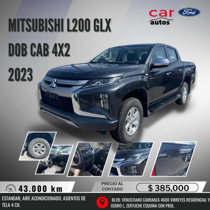 MITSUBISHI L200 GLX DOB CAB 4X2 2023 Imagen de la galería