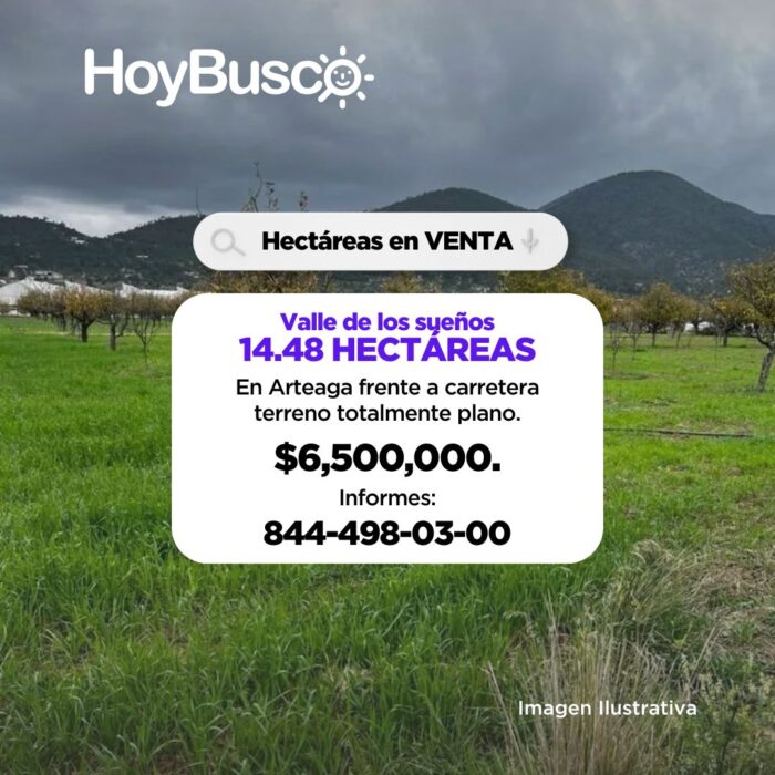 Hectáreas en venta Valle de los Sueños Imagen de la galería