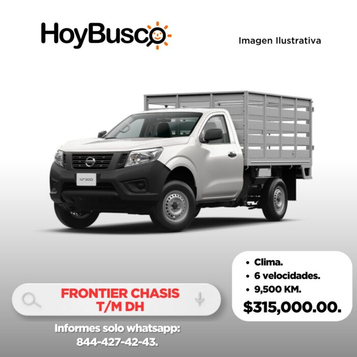 Se vende Frontier Chasis Imagen de la galería