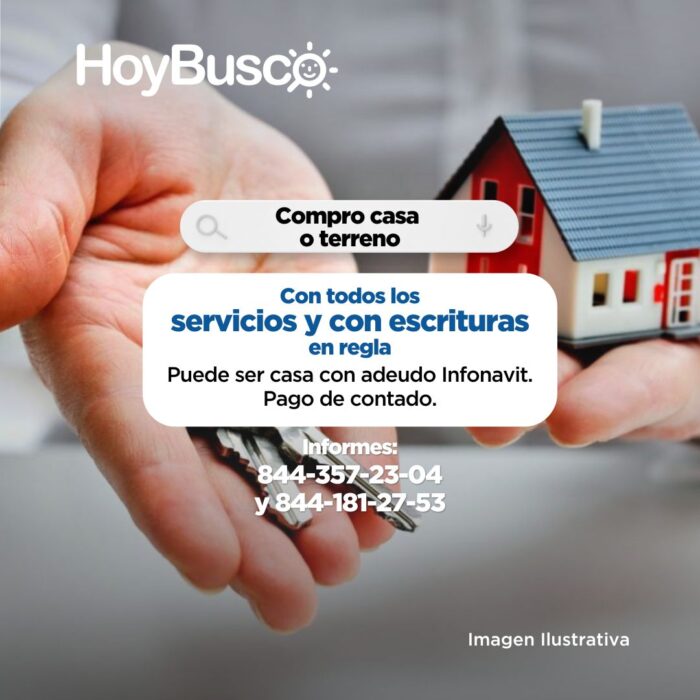 Compro casa o terreno Imagen de la galería