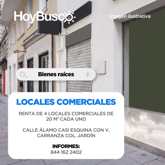 Se rentan locales comerciales Imagen de la galería