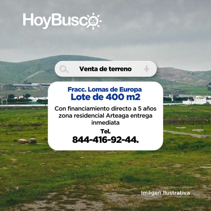 Se vende lote de 400m2 Imagen de la galería