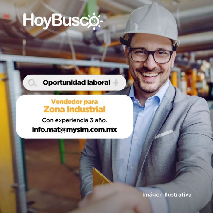 Empresa importante solicita vendedor para zona industrial Imagen de la galería