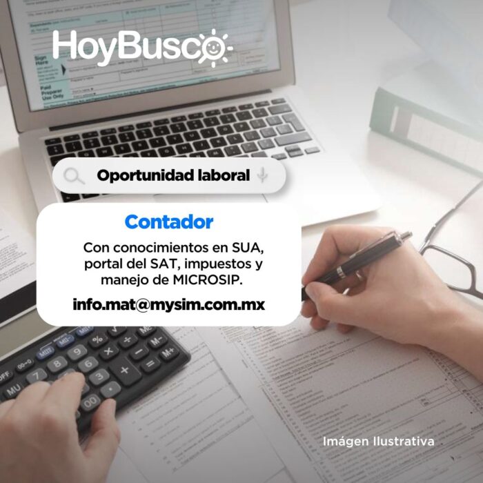 Empresa importante solicita contador Imagen de la galería
