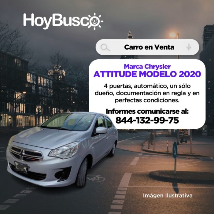 Se vende Chrysler Attitude 2020 Imagen de la galería