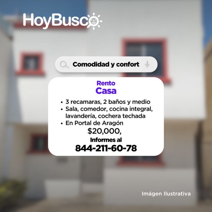 ¡Rento casa en portal de Aragón! Imagen de la galería