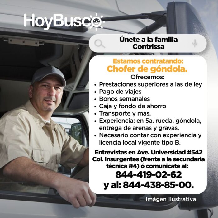 Únete a la familia CONTRISSA Imagen de la galería