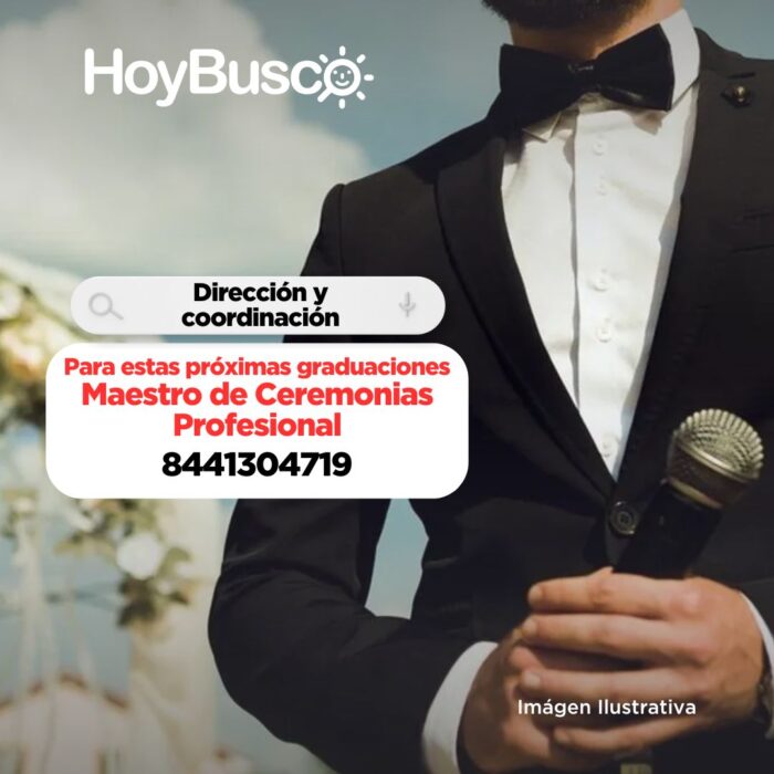 Servicio de maestro de ceremonias Imagen de la galería