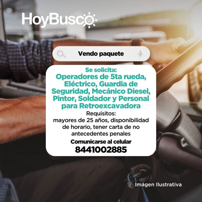 ¡Se solicita personal! Imagen de la galería