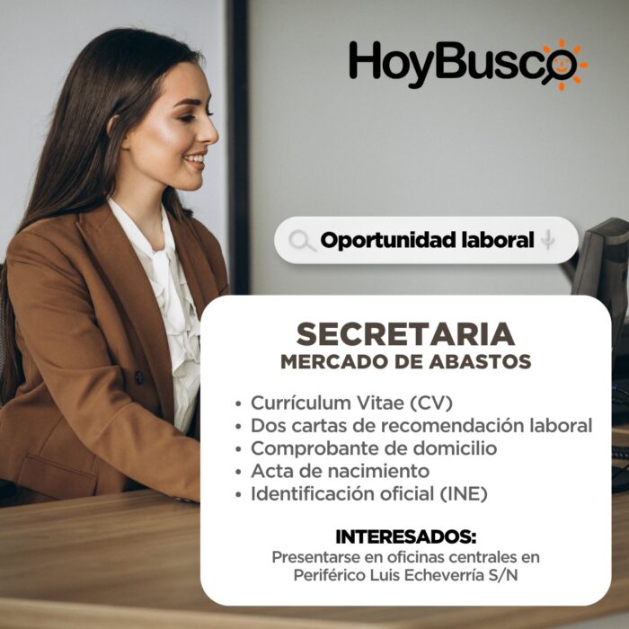 Se busca secretaria Imagen de la galería