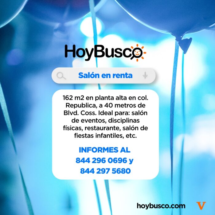 ¡RENTA DE SALÓN DISPONIBLE! Imagen de la galería