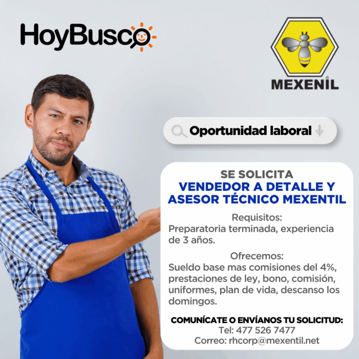 Únete a nuestro equipo Mexenil Imagen de la galería