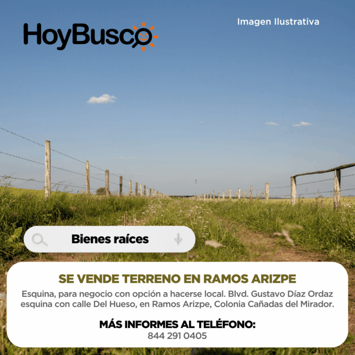 Se vende terreno en Ramos Arizpe Imagen de la galería