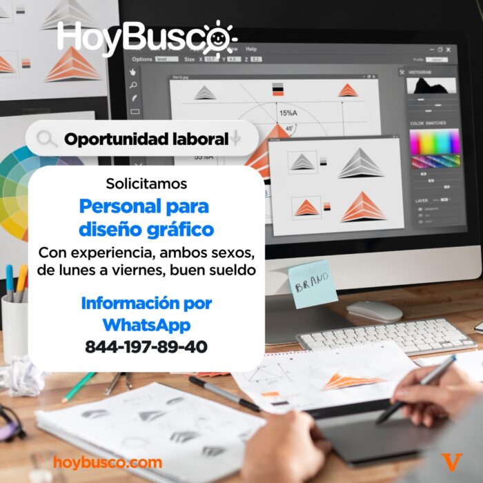 🎨 ¡Estamos contratando Diseñadores Gráficos! Imagen de la galería