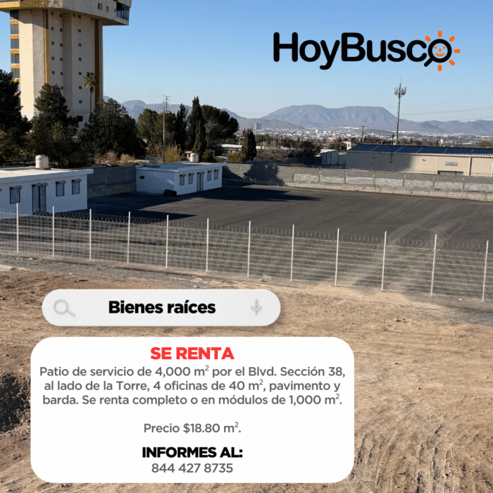 ¡SE RENTA PATIO DE SERVICIO! Imagen de la galería