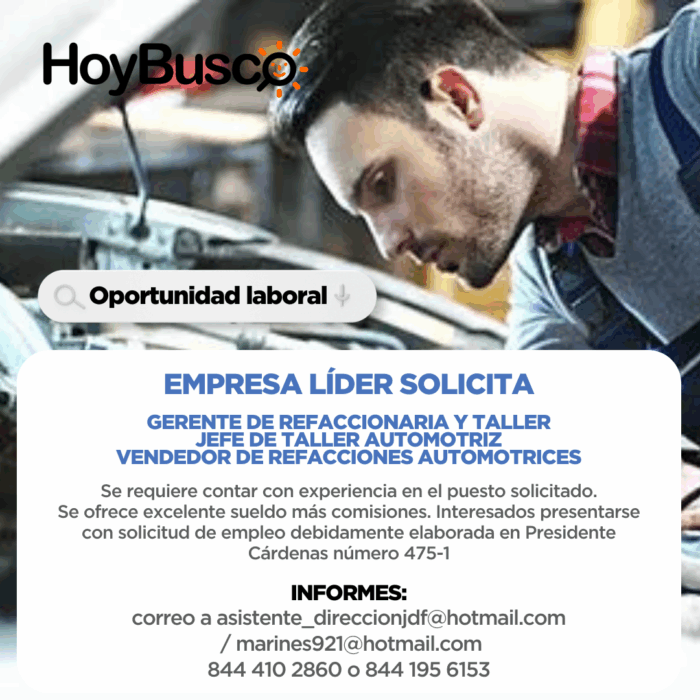 Empresa líder solicita gerente Imagen de la galería