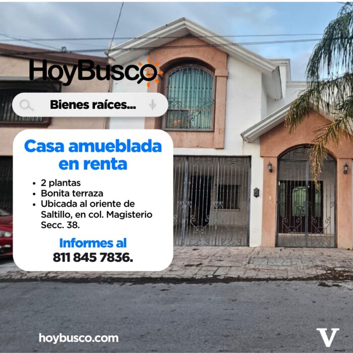 🏡 ¡CASA AMUEBLADA EN RENTA! 🏡 Imagen de la galería