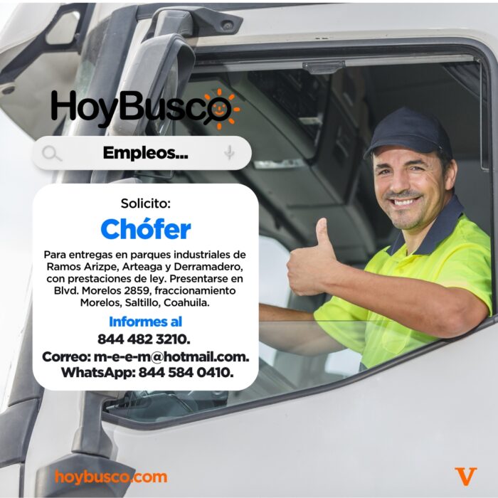 🚚📢 ¡SE SOLICITAN CHOFERES! 📢🚚 Imagen de la galería