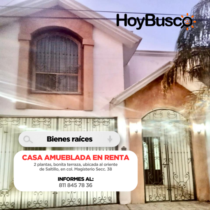 🏡✨ ¡Casa amueblada en renta en Saltillo! Imagen de la galería