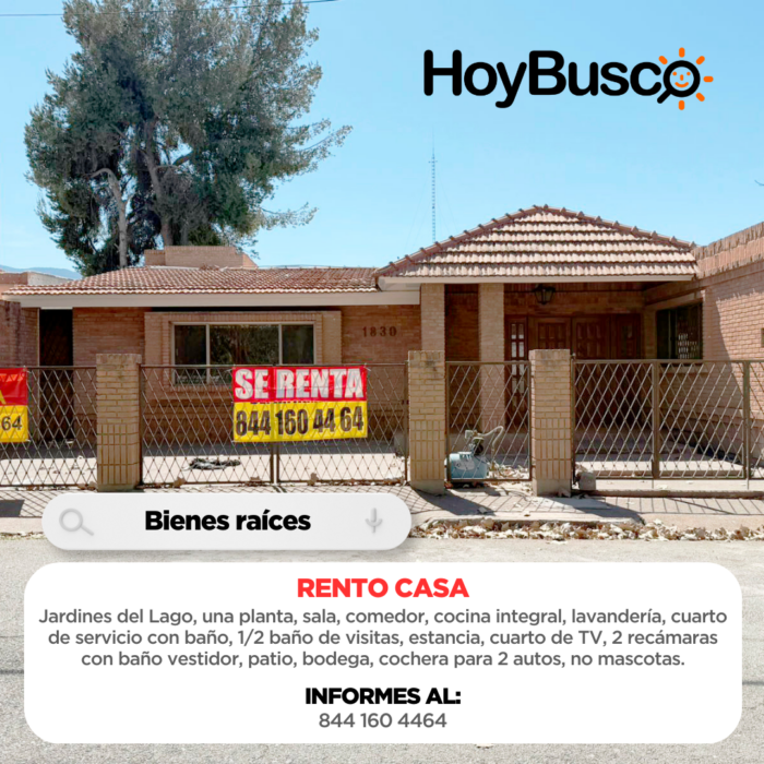 ¡CASA EN RENTA EN JARDINES DEL LAGO! Imagen de la galería