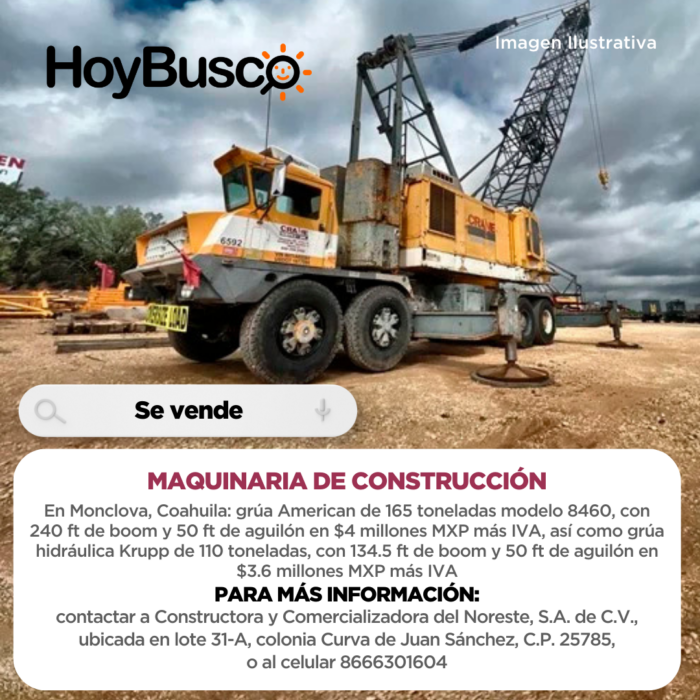 ¡MAQUINARIA DE CONSTRUCCIÓN EN VENTA! 🚧 Imagen de la galería