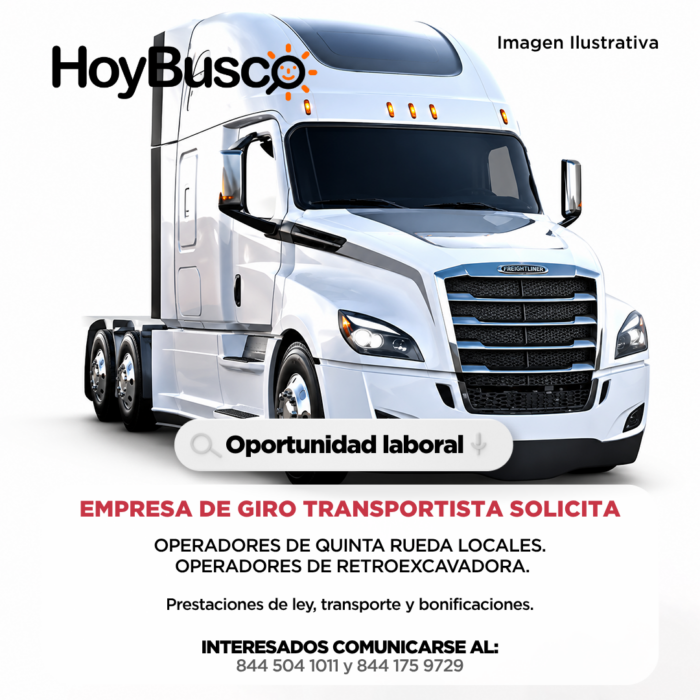 🚛💼 ¡SE SOLICITAN OPERADORES! 💼🚛 Imagen de la galería